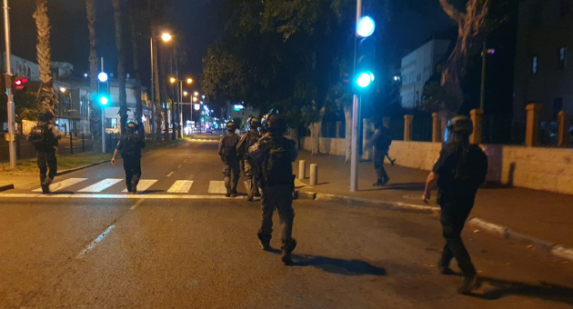 כוחות משטרה בחיפה