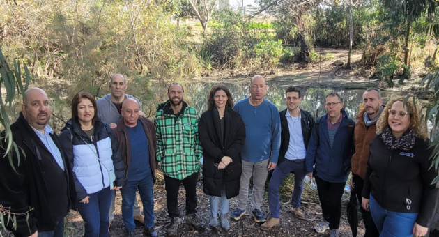 שרת הגנת הסביבה בנחל סעדיה חיפה